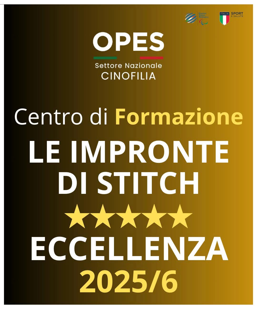 Certificazione OPES – Centro di Formazione Eccellenza 2025/6